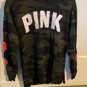Victoria secret pink long sleeve top